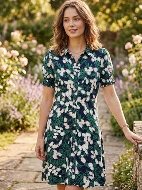Mark and Spencer Flora Midi Summer Dress Size 8